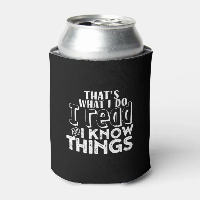 Funny Reading Bookworm Quote I Read I Know Things Can Cooler | Zazzle