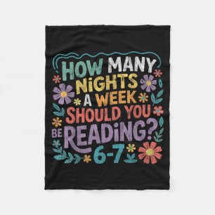 Funny Reading Six Seven Meme Book Lover 67 Teacher Fleece Blanket