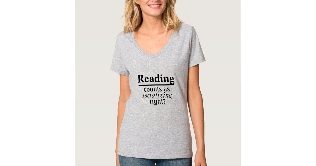 Funny Reading TShirt Zazzle
