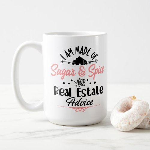 Funny Real Estate Agent Gift Home Broker Realtor Coffee Mug