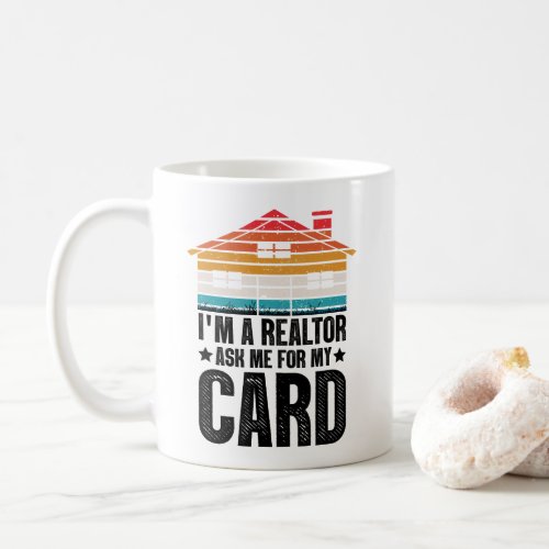 Funny Real Estate Agent Gift House Broker Realtor Coffee Mug