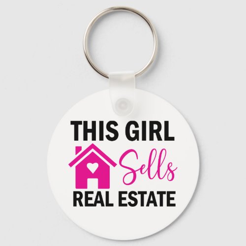 Funny Real Estate Agent Home Broker Realtor Keychain