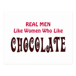 Chocolate Jokes Postcards - No Minimum Quantity | Zazzle