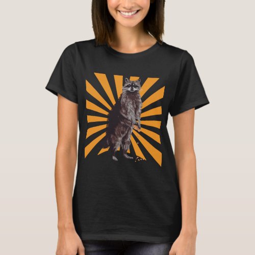 Funny Realistic Raccoon T_Shirt