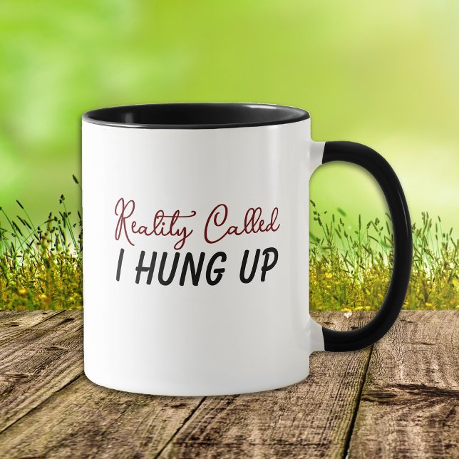 Funny Reality Called Monogram Mug (Creator Uploaded)