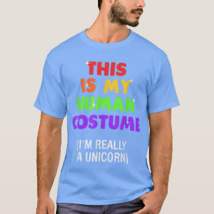 Funny Really A Unicorn  Halloween Costume 2815 T-Shirt