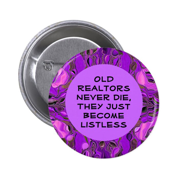 funny realtor button