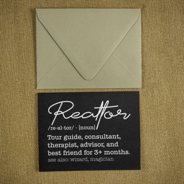 Funny Realtor Job Description Real Estate Humor Postcard (Funny Realtor Job Description Real Estate Humor Postcard)