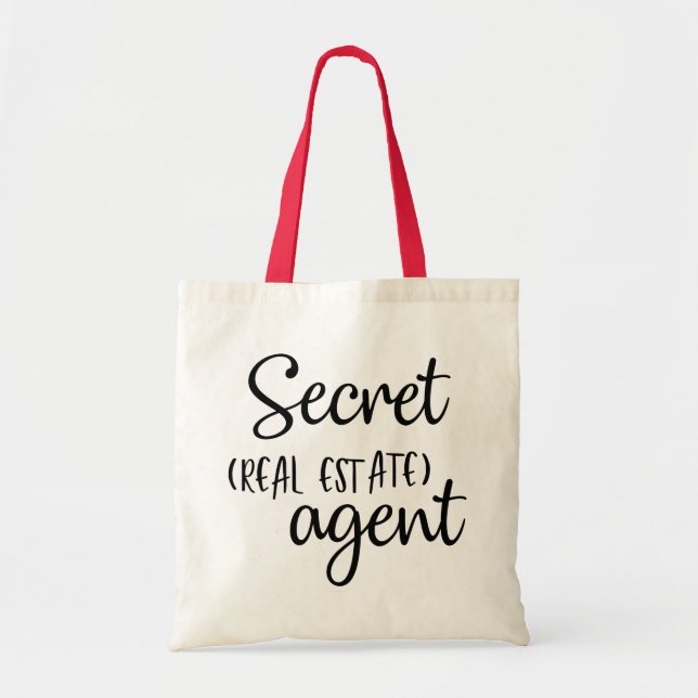 Funny Realtor Real Estate Agent Broker Gift House Tote Bag (Front)