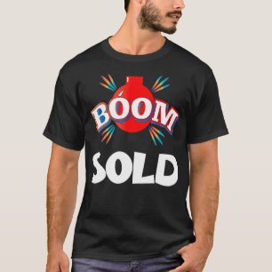 Funny Realtor Real Estate Agent House Sold New Hom T-Shirt