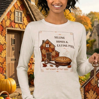 Funny Realtor Thanksgiving Real Estate Agent Tri-Blend Shirt