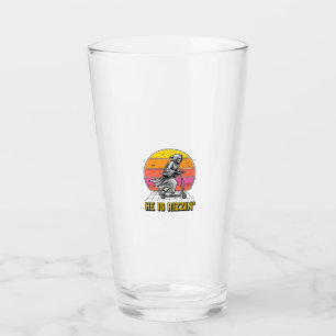 Funny Reaper Scooter Vintage Sunset Shirt Design_1 Glass