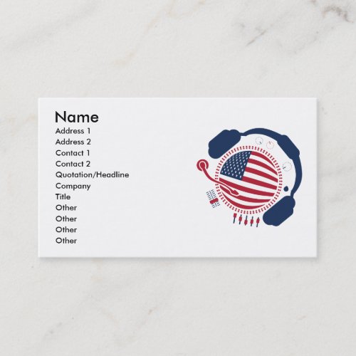 Funny_Record Business Card Templates