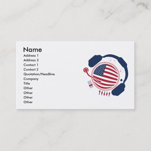Customizable Funny_Record Business Card Templates