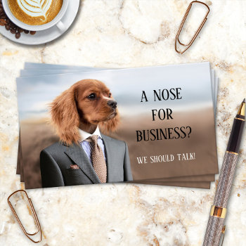Funny Recruiting Or Headhunter Business Card by sunnysites at Zazzle