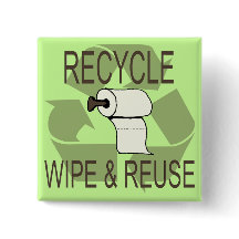 Funny Recycle Button