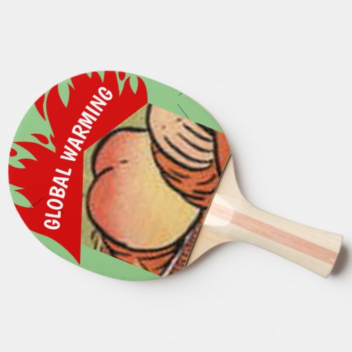 Funny Red Bare Bottom Spanking Ping Pong Paddles Zazzle 
