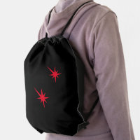 Funny red blood starburst black Halloween costume