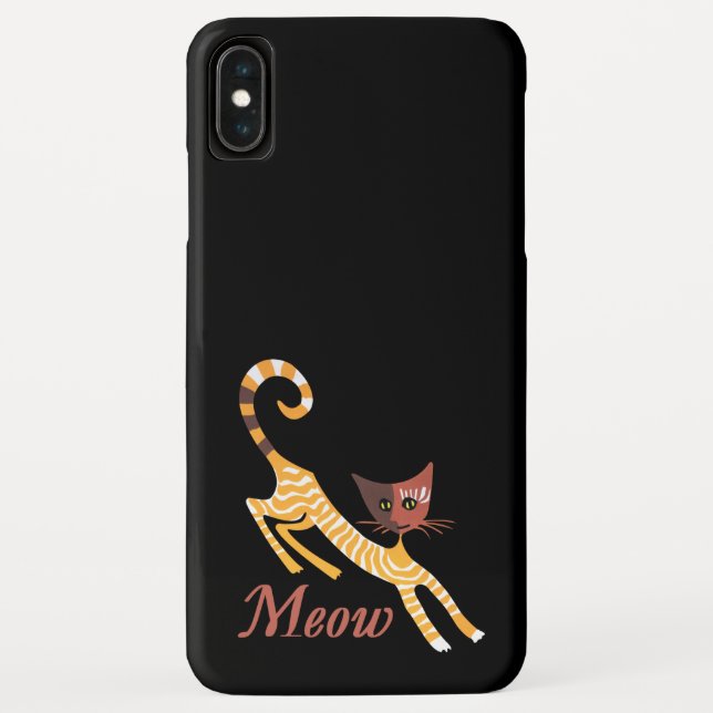 Funny red cat Case-Mate iPhone case (Back)
