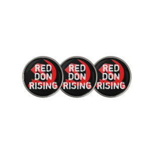 Funny "Red Don Rising" with Russian Sickle Golf Ball Marker