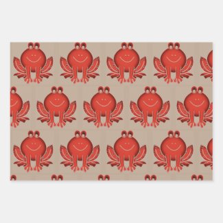 funny red frog - Thank You