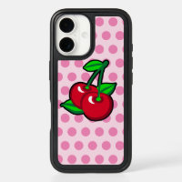 Funny Red Green Black Cherries Fruit Art