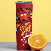 Funny Red Joystick Father's Day Greeting