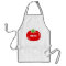 Funny red tomato kitchen apron for men and women