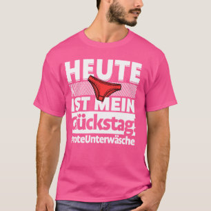 Funny Red Underwear Luck New Year's Eve T-Shirt