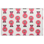 Funny Red Warm Fuzzy Critter Fabric