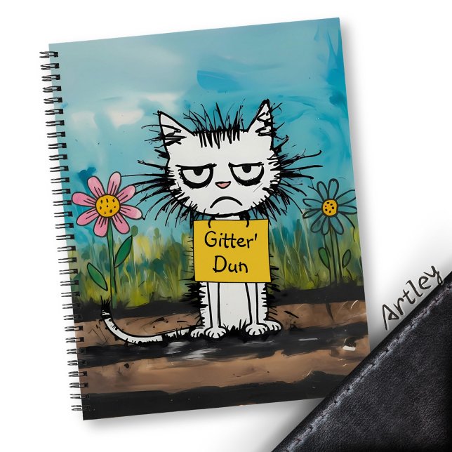 Funny Redneck Cat Sarcastic Motivational Journal  (Creator Uploaded)