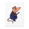 Funny Redneck Possum in Overalls