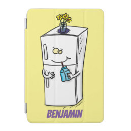 Funny refrigerator cartoon illustration iPad mini cover