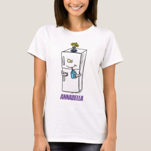 Funny refrigerator cartoon illustration T-Shirt