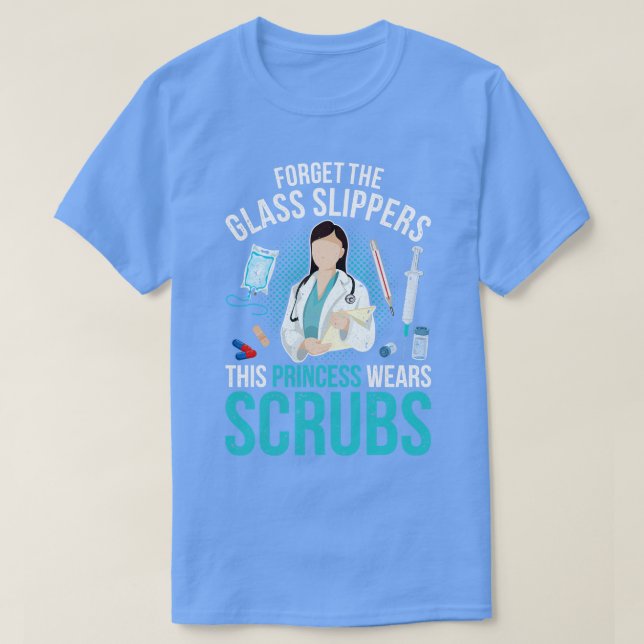 Funny Registered Nurse Rn Nursery Medicine Medical T-Shirt (Design Front)
