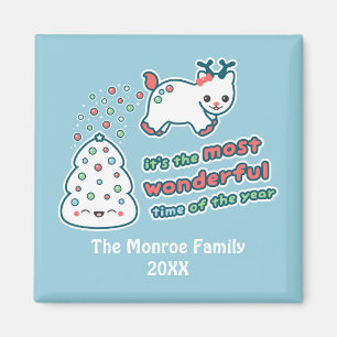 Funny Reindeer Magnet