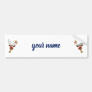 Funny Reindeer Peeking Christmas Meme Bumper Sticker