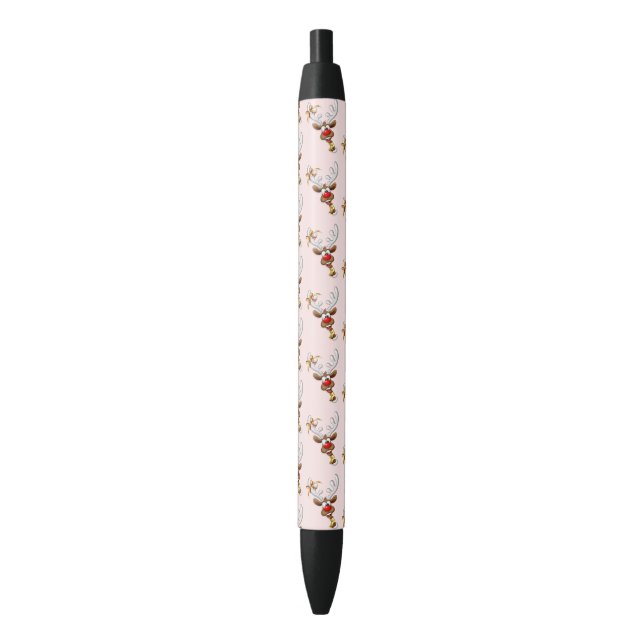 Funny Reindeer Peeking Christmas Meme  Pen (Front Vertical)