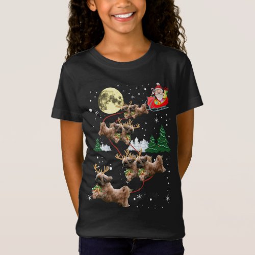 Funny Reindeer Shih Tzu Xmas Christmas Dog Lovers  T_Shirt