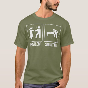 Funny Relationship And Pool Billard T-Shirt
