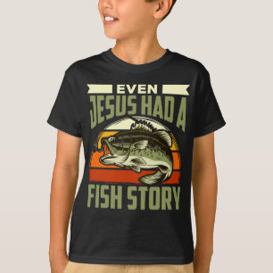 Funny Religious Fisherman Joke Christian Humor T-Shirt