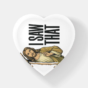 Funny Religious I Saw That Vintage Paperweight