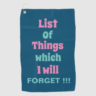 Funny Reminder for Forgetful People Don't Forget