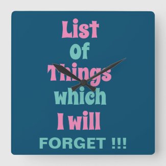 Funny Reminder for Forgetful People 