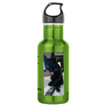 funny remote cat water bottle apple