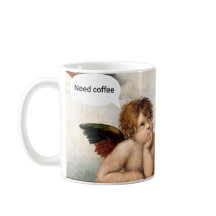 Funny Renaissance Angels Coffee Mug