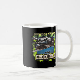 Funny Reptile Bombardiro Crocodilo Brain Rot, Stup Coffee Mug