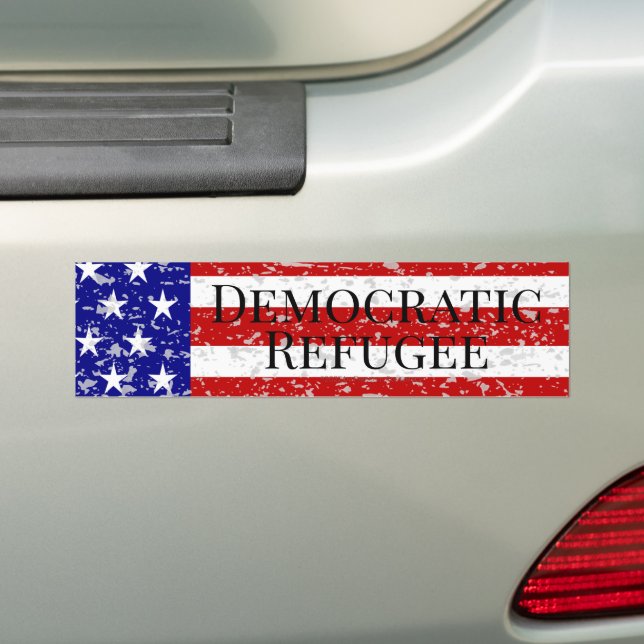 Funny Republican Libertarian Political Resistance  Bumper Sticker (On Car)