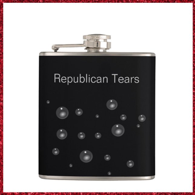 Funny Republican Tears Flask (Creator Uploaded)
