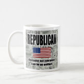 Funny Republican Welfare Mug (Left)
